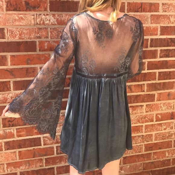 Minka Mineral Wash Babydoll Dress 🌸 - Picture 5 of 5